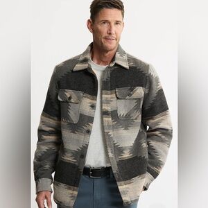 Jachs Men's Gray Patterned Jacket